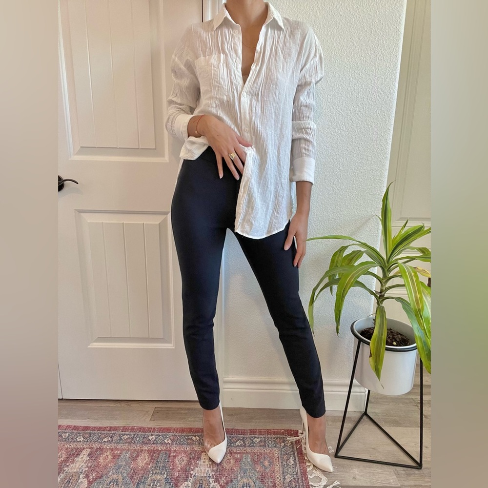 EXPRESS - Business Casual Skinny Pant in Navy Blue
